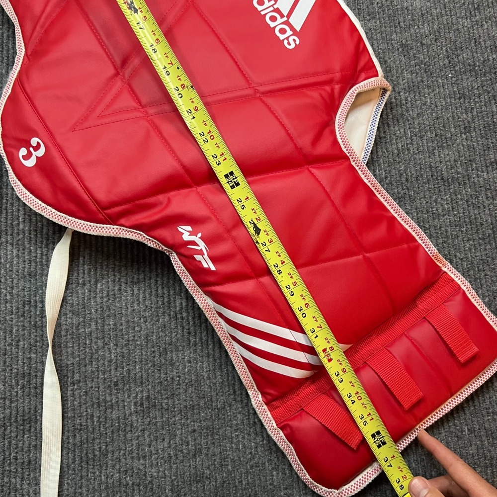 2 Adidas Taekwondo Reversible Chest Protector Hogu Set 1 3 medium small Blue WTF - Picture 8 of 10